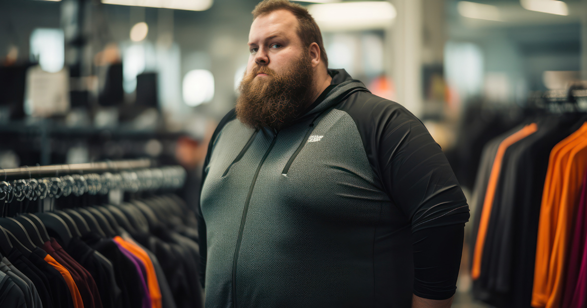 vêtements de grande taille pour homme